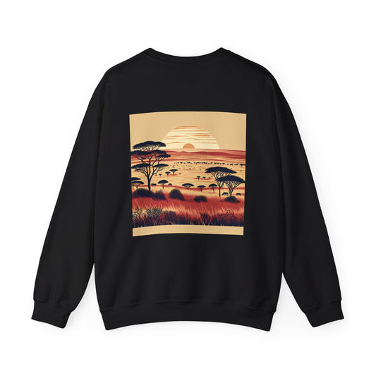 Serengeti Unisex Crewneck Sweatshirt